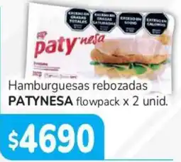 Beltrán Supermercados Patynesas hamburguesas rebozadas oferta
