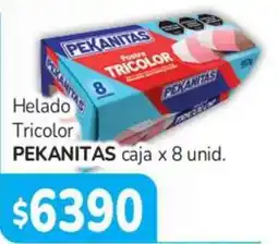 Beltrán Supermercados Pekanitas helado tricolor oferta