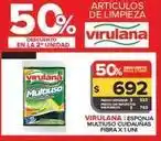Carrefour Maxi Virulana - esponja multiuso cuidauna fibra oferta