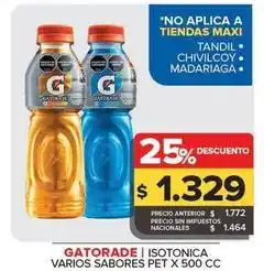 Carrefour Maxi Gatorade - isotonica oferta