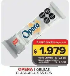Carrefour Maxi Opera - obleas clásicas oferta