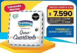 Carrefour Maxi Tremblay - queso cuartiroli oferta