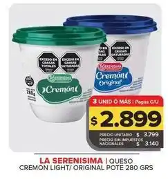 Carrefour Maxi Cremon light/ original pote oferta