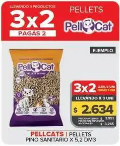 Carrefour Maxi Pellcats - pellets pino sanitario oferta