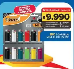 Carrefour Maxi Bic - cartela mini j5 ctl oferta