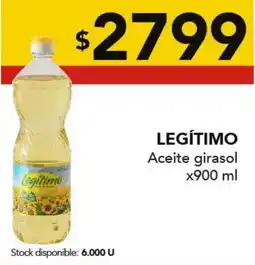 Nini Mayorista Legítimo aceite girasol oferta
