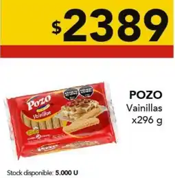 Nini Mayorista Pozo vainillas oferta