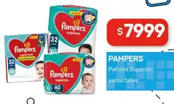 Nini Mayorista Pampers pañales supersec oferta