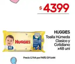 Nini Mayorista Huggies toalla húmeda clásico y cotidiano oferta