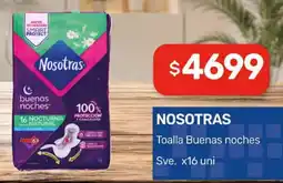 Nini Mayorista Nosotras toalla buenas noches oferta