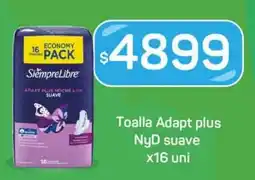 Nini Mayorista Siempre Libre toalla adapt plus nyd suave oferta