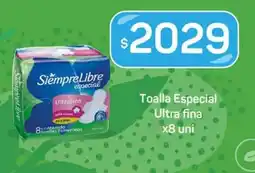 Nini Mayorista Siempre Libre toalla especial oferta