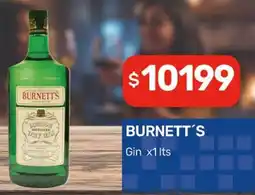 Nini Mayorista Burnett's Gin oferta