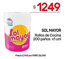 Nini Mayorista Sol mayor rollos de cocina oferta