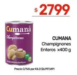 Nini Mayorista Cumaná champiñones oferta