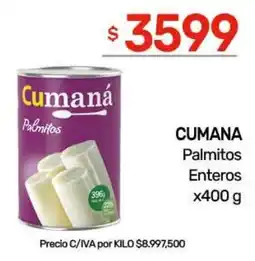 Nini Mayorista Cumaná palmitos enteros oferta