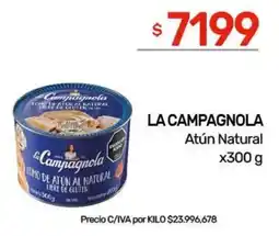 Nini Mayorista La campagnola atún natural oferta