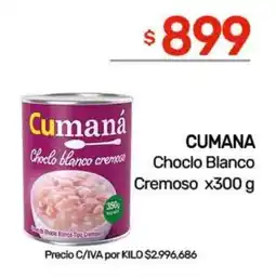 Nini Mayorista Cumaná choclo blanco cremoso oferta