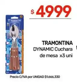Nini Mayorista Tramontina dynamic cuchara de mesa oferta