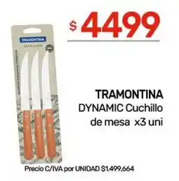 Nini Mayorista Tramontina dynamic cuchillo de mesa oferta