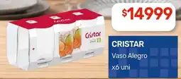 Nini Mayorista Cristar vaso alegro oferta