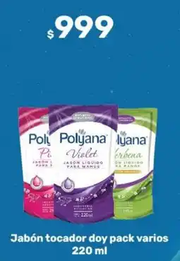 Nini Mayorista Polyana jabón tocador doy pack varios oferta