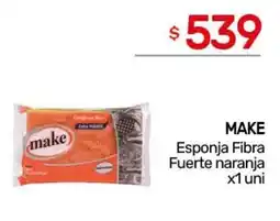 Nini Mayorista Make esponja fibra fuerte naranja oferta