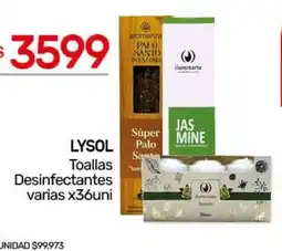 Nini Mayorista Lysol toallas desinfectantes oferta