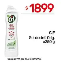 Nini Mayorista Cif gel desinf. orig. oferta