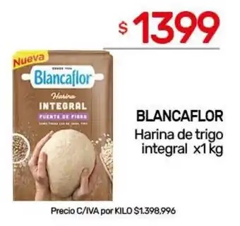 Nini Mayorista Blancaflor harina de trigo integral oferta
