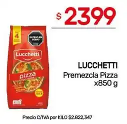 Nini Mayorista Lucchetti premezcla pizza oferta