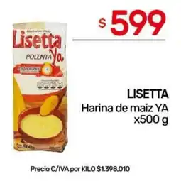 Nini Mayorista Lisetta harina de maiz ya oferta