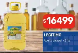 Nini Mayorista Legitimo aceite girasol oferta
