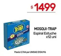 Nini Mayorista Mosqui-trap espiral estuche oferta