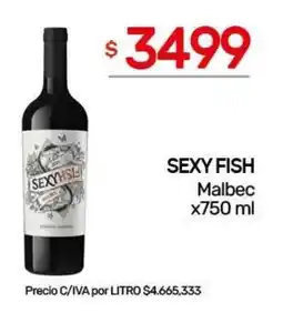 Nini Mayorista Sexy fish malbec oferta