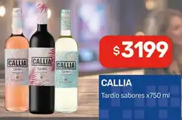 Nini Mayorista Callia tardío sabores oferta