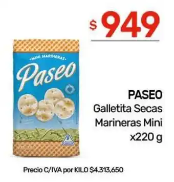 Paseo galletita secas marineras mini