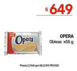 Nini Mayorista Opera obleas oferta