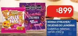 Nini Mayorista Nonna streamer/ delicias de la nonna galletitas rellenas varias oferta