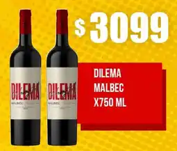 Nini Mayorista Dilema malbec oferta