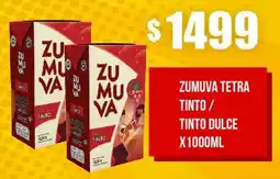 Nini Mayorista Zumuva tinta / tinto dulce oferta