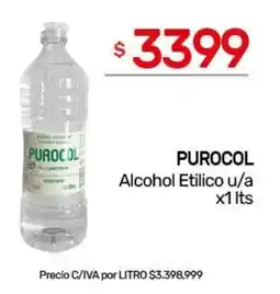 Nini Mayorista Purocol alcohol etilico u/a oferta