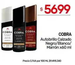 Nini Mayorista Cobra autobrillo calzado oferta