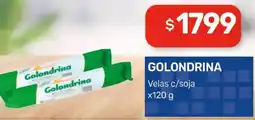 Nini Mayorista Golondrina velas c/soja oferta