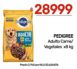Nini Mayorista Pedigree adulto carne/vegetales oferta