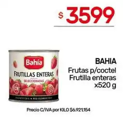 Nini Mayorista Bahia frutas p/coctel frutilla enteras oferta