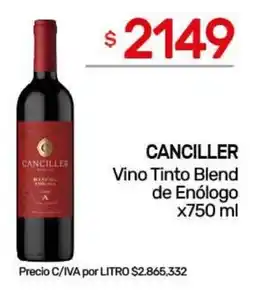 Nini Mayorista Canciller vino tinto blend de enólogo oferta