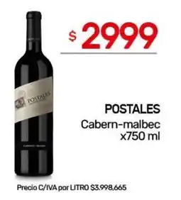 Nini Mayorista Postales cabern-malbec oferta