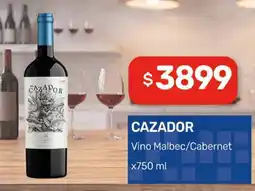 Nini Mayorista Cazador vino malbec/cabernet oferta