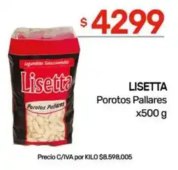 Nini Mayorista Lisetta porotos pallares oferta
